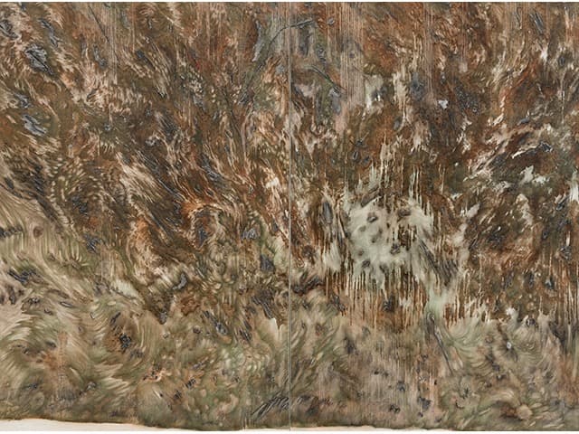 해안선 #2 · Oil on Linen · 193.9x260.6cm · 2017-2018