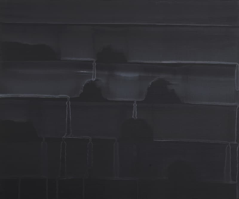 검은 산수 Black Painting - 양규준 포스터
