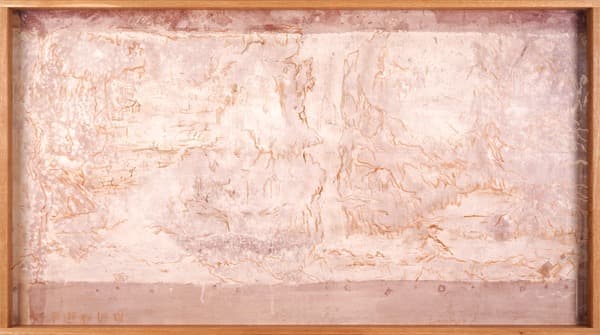 유_몽유도원도 由_夢遊桃源圖 · Acrylic on acrylic board UV print on birch plywood and oak frame · 94.5×170×9.5cm · 2000/2018