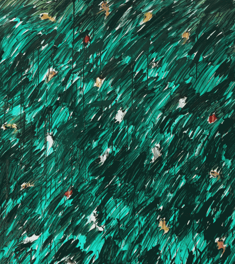 The Painter's fur · 캔버스에 유채 · 227×182cm×2 · 2018_부분