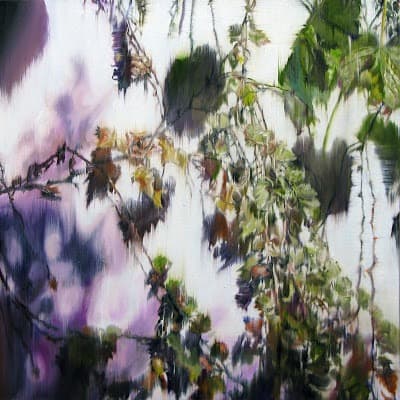 Dry Plant-18033 · oil on canvas · 50x50cm · 2018