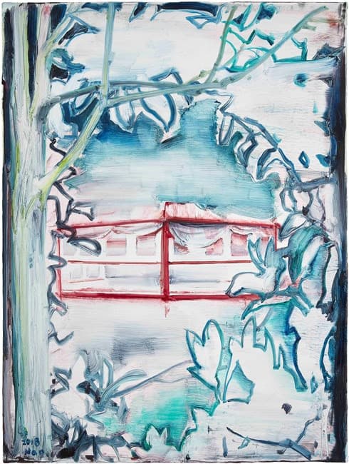Greenhouse · Oil on canvas · 40x30cm · 2018