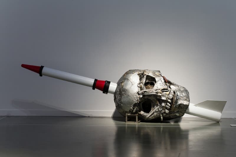 김광우 자연+인간 (우리의 상황) · 금속_혼합재료 · 100x300x150cm