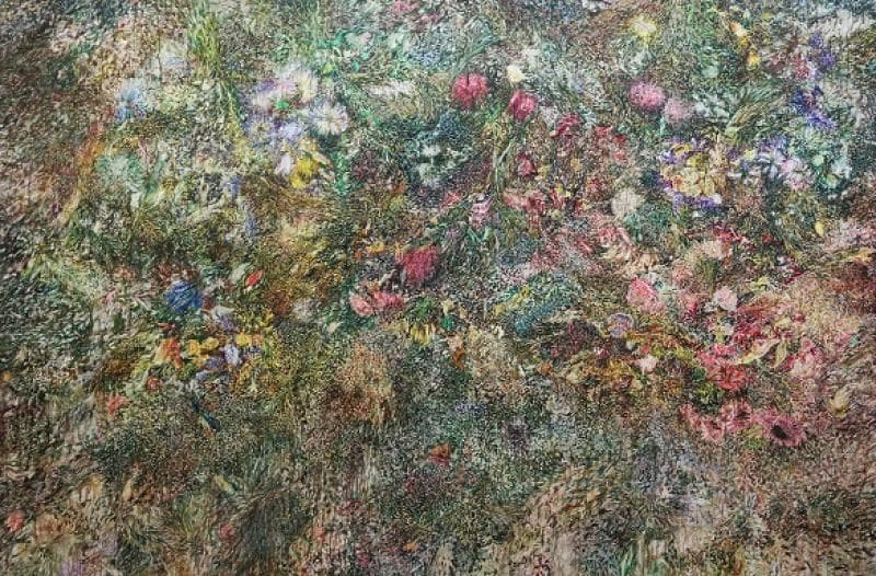이혜성_Nameless Flowers 2 · oil on canvas · 130X194cm · 2018
