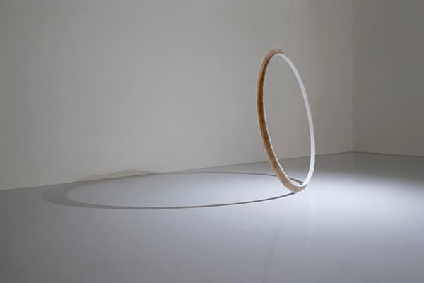 Spring-beam · Oil on coated fabric · 280 x 280 x 10 cm · 2017