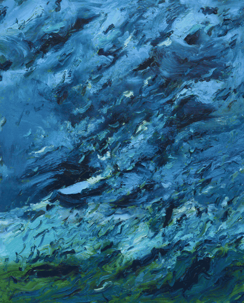 The Sea - 채온 · oil on canvas · 162.0x130.3cm · 2019