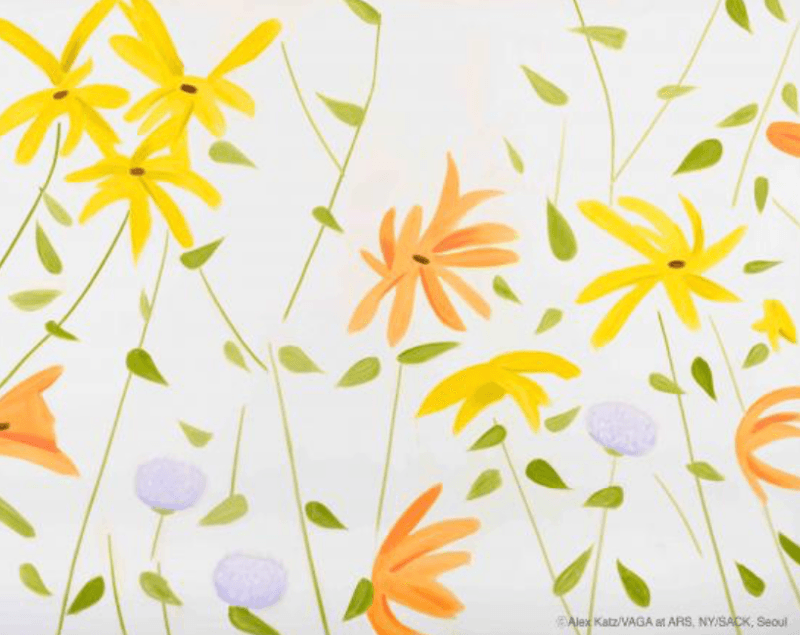 Flowers 2 · Oil on linen · 243.8x304.8cm · 2010