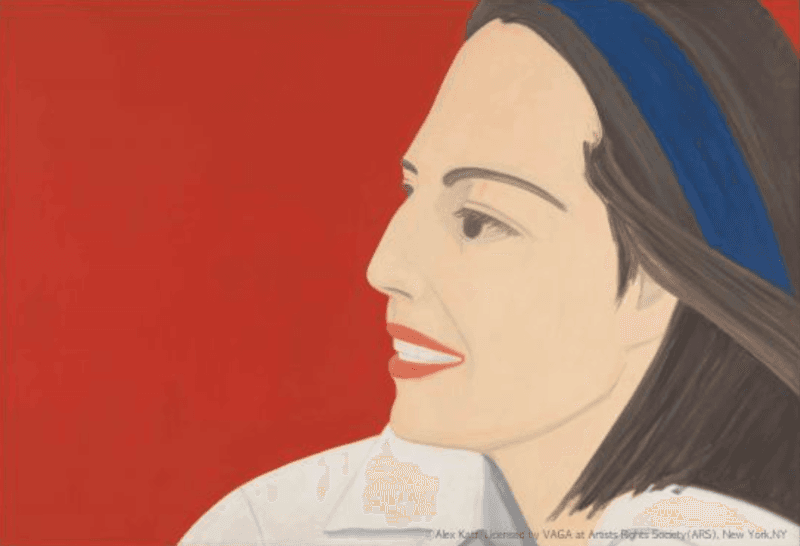 Red Smile · Oil on board · 200x292cm · 1963