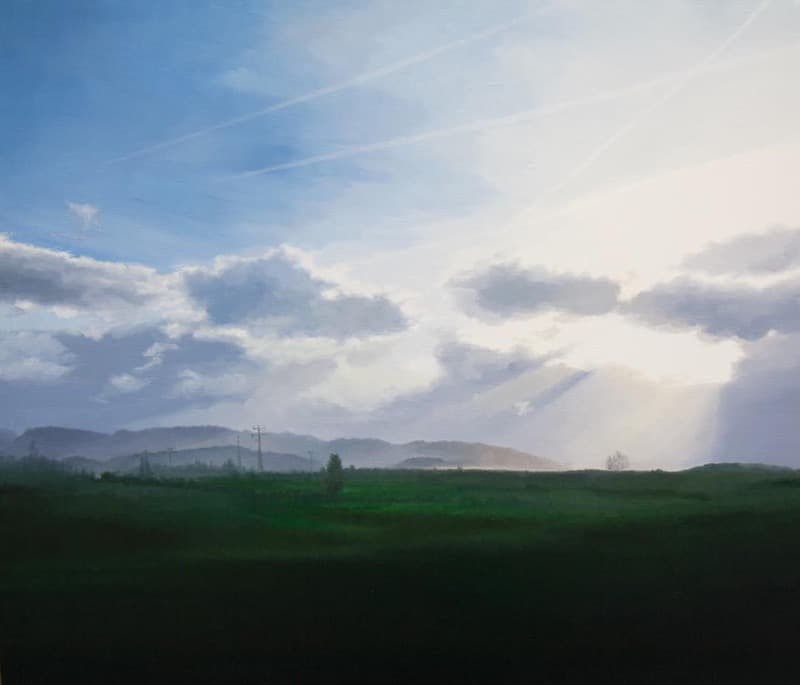 류채민 작 · oil on canvas · 45.5×65cm