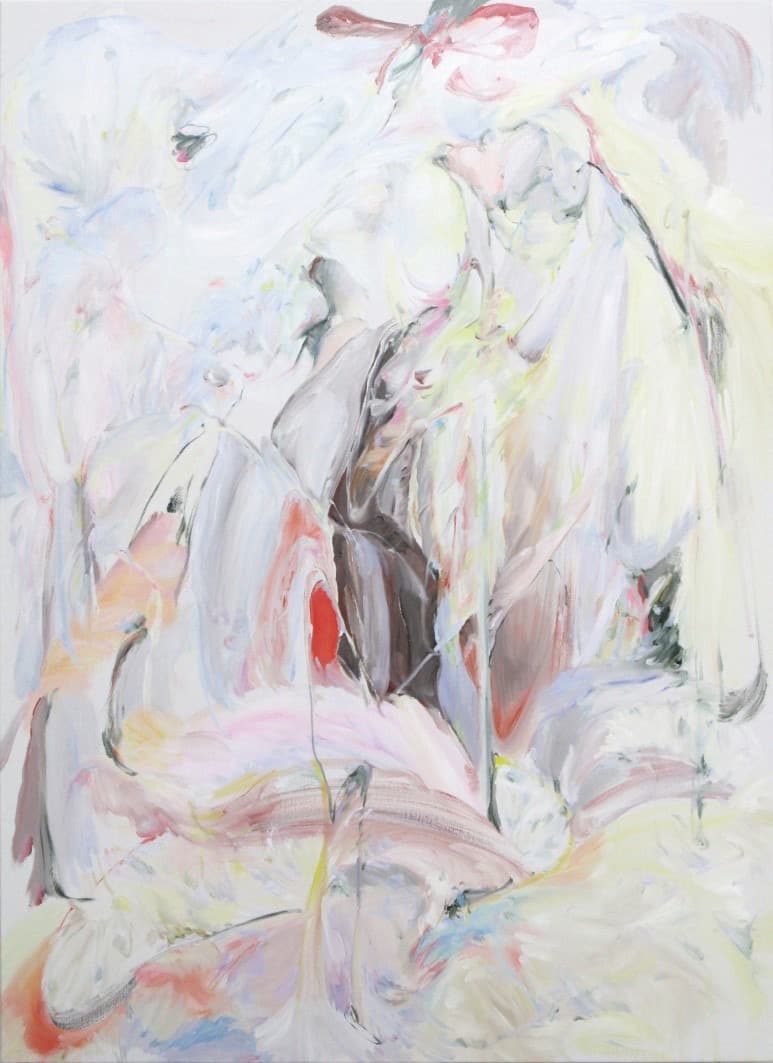 양아영 - 헌화 · oil on canvas · 100x73cm · 2018