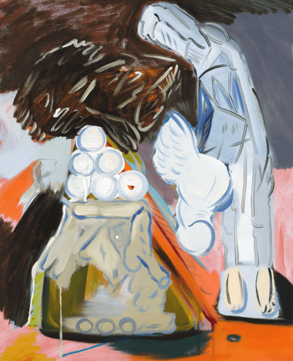 Shapeless trophy · Oil on canvas · 65x53cm · 2019