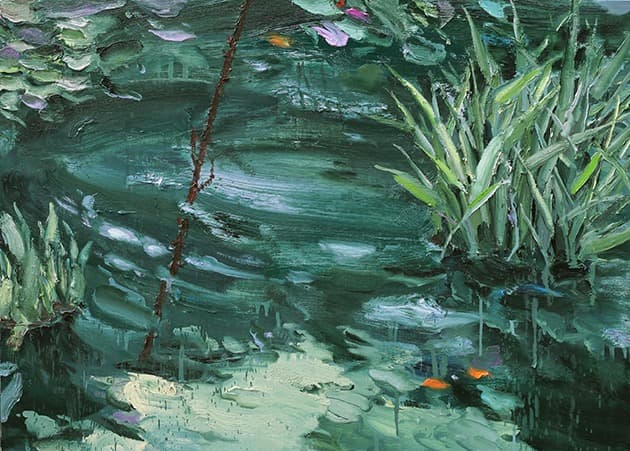 김찬송_Erased island · oil on canvas · 80.3x116.8cm · 2019