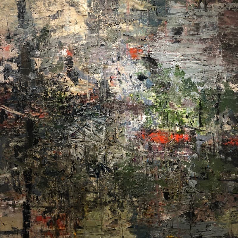 untitled · Oil on canvas · 130x130cm · 2019 · untitled · Oil on canvas