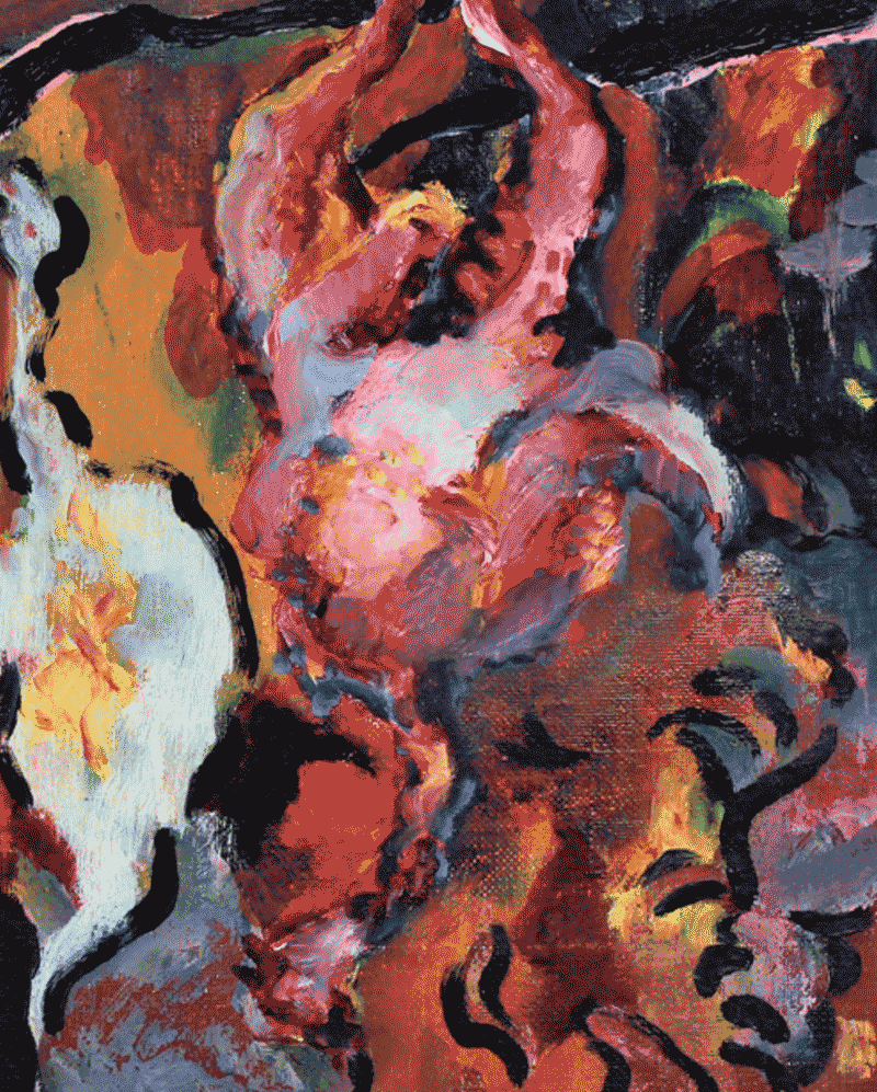 The Sweet Shame 3(Dalston) · 캔버스에 유채 · 27.5×22cm · 2018