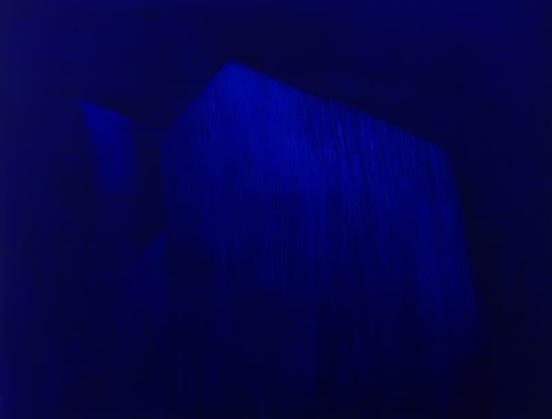 정지된 깃발 · oil on linen · 200 x 260 cm · 2018-19 · flag · oil on linen