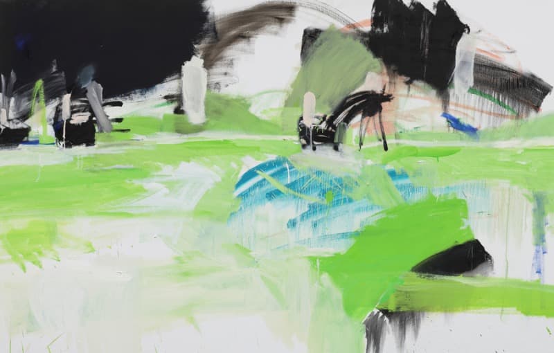 moving · oil on linen · 141x219cm · 2014