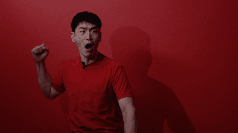 대난굴시대 Chapter 2. 두 배우 · ingle channel video · 15min 37sec · 2019 © SongEun Art and Cultural Foundation and the Artist. All rights reserved · Chapter 2 in the Great Recession period · Single channel video