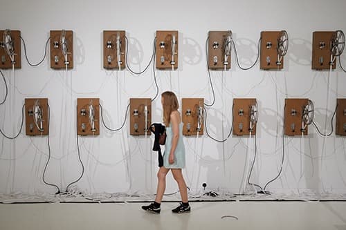 랍[오] - What hath God Wrought? · 사운드 설치 · Variable dimensions · 2016 · What hath God Wrought? · Sound installation