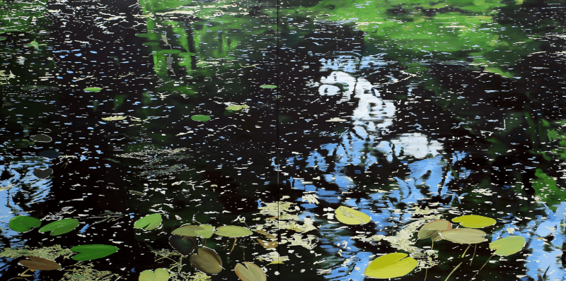 바이센제어 파크 72-1/72-2 · Oil on canvas · 200x200cm · 2017 · Bysen Control Park 72-1/72-2 · Oil on canvas