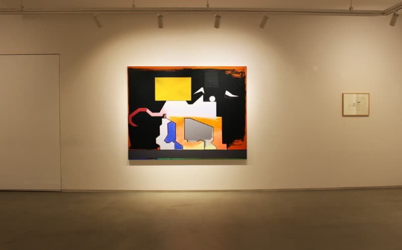 토마스 샤이비츠 더블 스타  설치전경 · Thomas Scheibitz Doppelstern (Double Star) Installation view