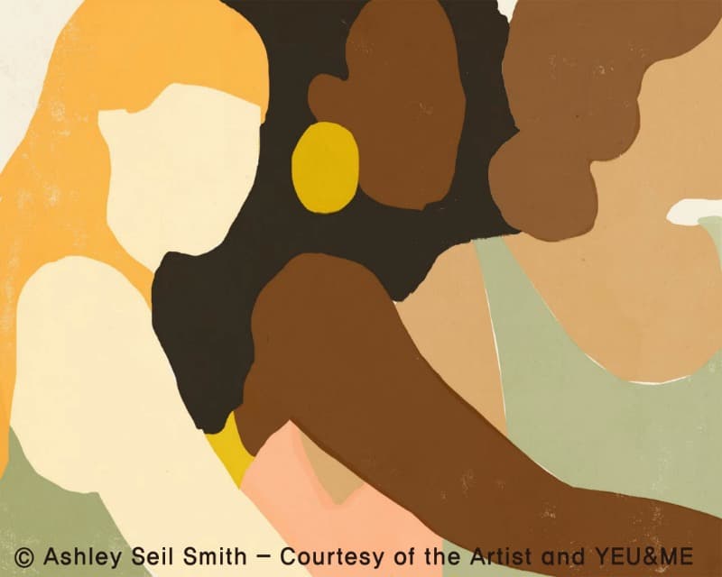 Ashley Seil Smith · Three Women_Monotype · 2017 · Ashley Seil Smith · Three Women_Monotype