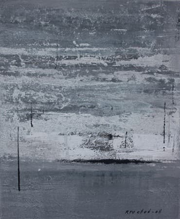 근원(Origin) 1902-1 · Mixed Media on Canvas · 117.0x72.7cm · 2019