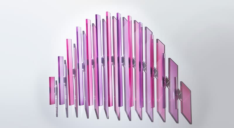 Streifen VR1314 · glass_laminated · 130x70cm · 2014 · Streifen VR1314 · glass_laminated