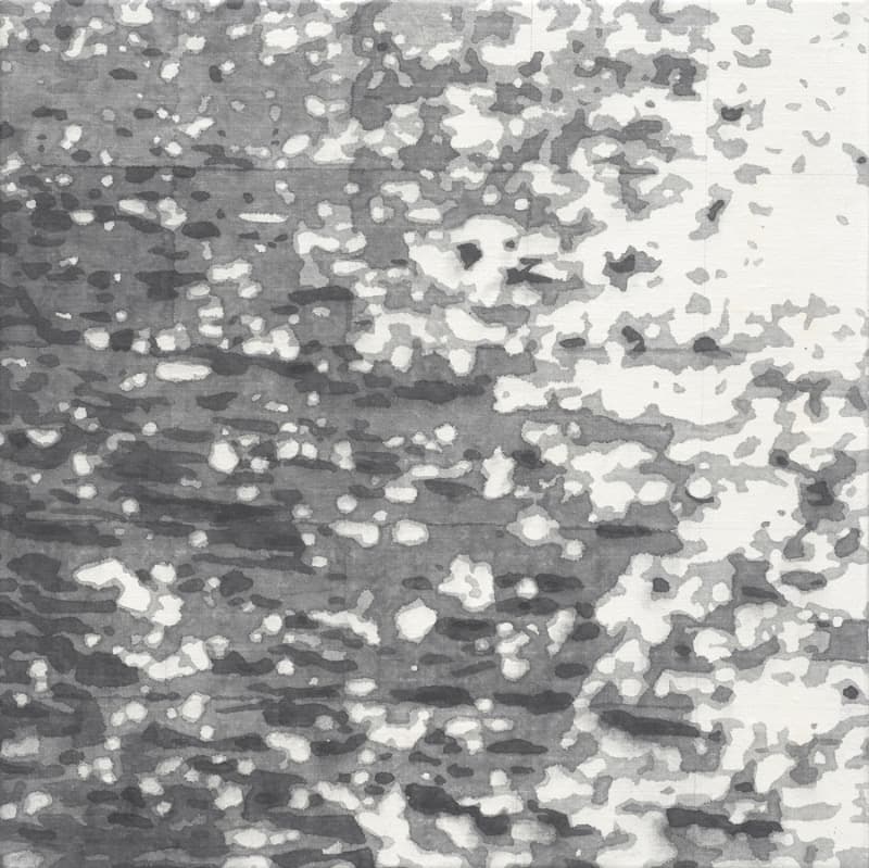 Section of the Sea 4 · ink on paper · 50x50cm · 2019