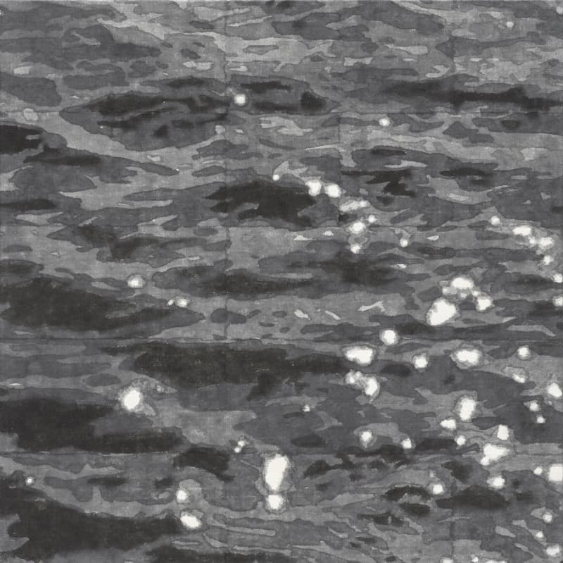 Section of the Sea 19 · ink on paper · 50x50cm · 2019