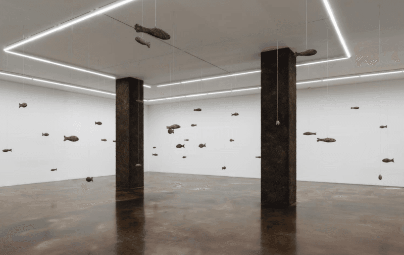primordial · bronze. patination; 52 parts installation dimensions variable courtesy of studio rondinone · 2016 · primordial