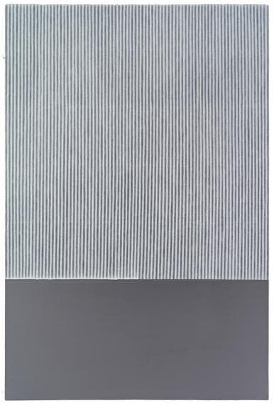 묘법(描法) Écriture No.071021 · Mixed Media with Korean hanji paper on Canvas · 195x130cm · 2007