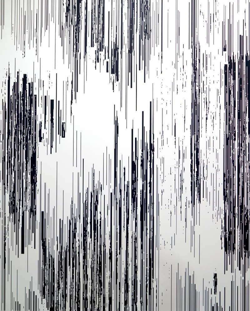 ~beacon_code · Acrylic on canvas · 227x181.8cm · 2019 · ~beacon_code · Acrylic on canvas