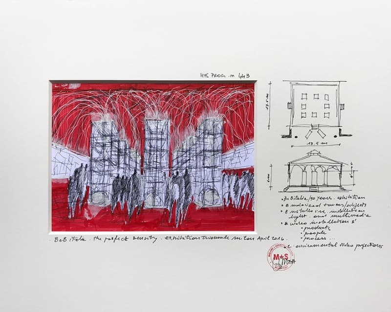 Ico Migliore sketching ⓒM+S Architects