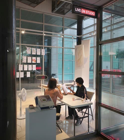 ON studio · 혼합재료 · 가변설치 · 2019