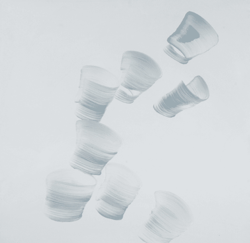 김문숙_오래된 새로움 白 · 캔버스에 아크릴채색 · 91×91cm · 2019