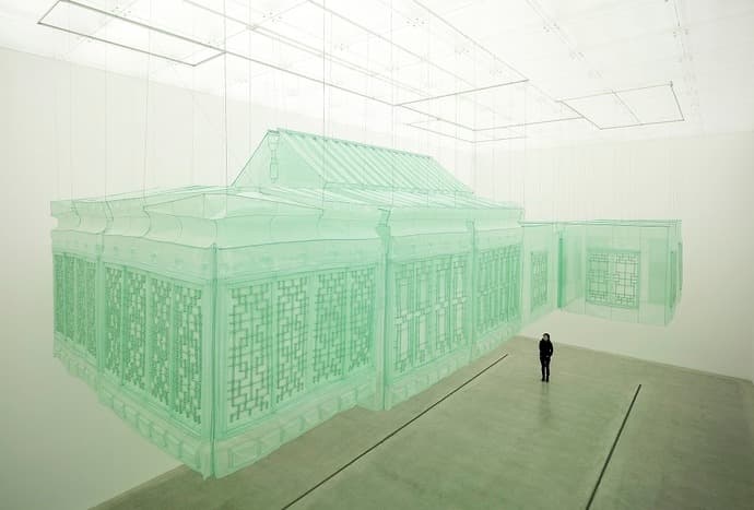 서울 홈 · 가나자와 홈_베이징 홈 은조사_스텐봉 · 391(h)×717×1457cm · 2002-2012 · Seoul Home · Kanazawa Home_Beijing Home Nonsa_Stenbong