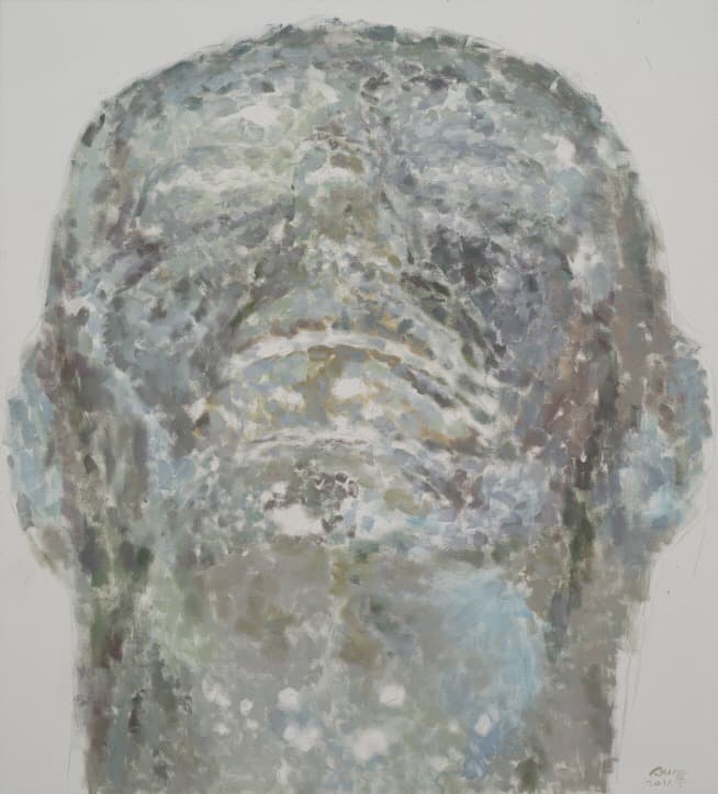 추쥔_璃 1 · 캔버스에 오일 · 300×200cm · 2016 · Chujun_璃 1 · oil on canvas