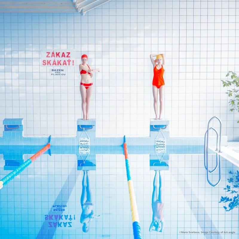 Twins 2 · SWIMMING POOL ⓒ Maria S varbova · Image Courtesy of Art-angle · 2016 · Twins 2