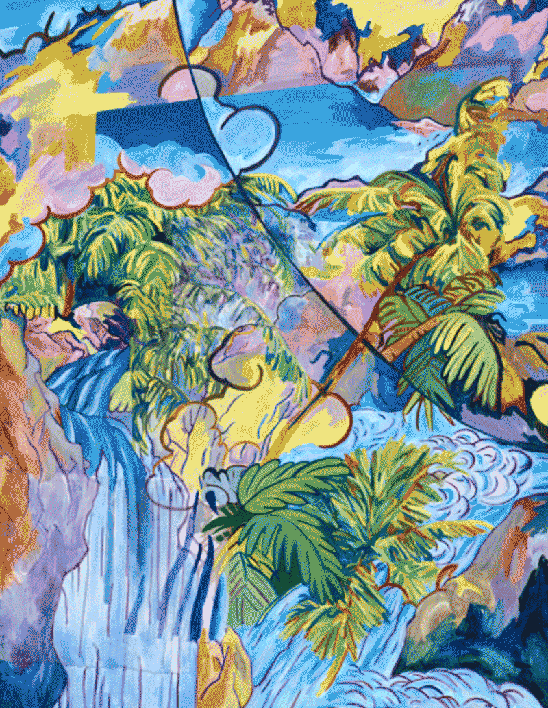 퍼펙트스킨 Perfect Skin · 혼합재료 · 180×145cm