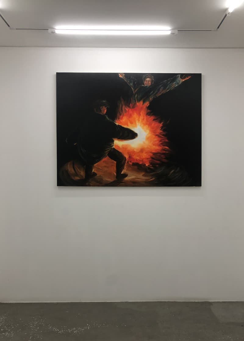 Festival · oil on canvas · 130x162cm · 2019 · Festival · oil on canvas