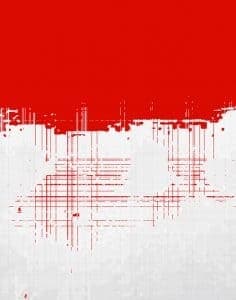 박세진_Red scratch · Pigment-based Inkjet on Glossy Paper · 80x60cm · 2019 · Red scratch · Pigment-based Inkjet on Glossy Paper