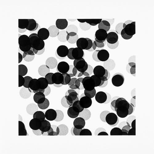 김규식_Combination of circles n3 · gelatin silver print.selenium toned · 36.4X36.4cm · 2019 · Combination of circles n3 · gelatin silver print.selenium toned