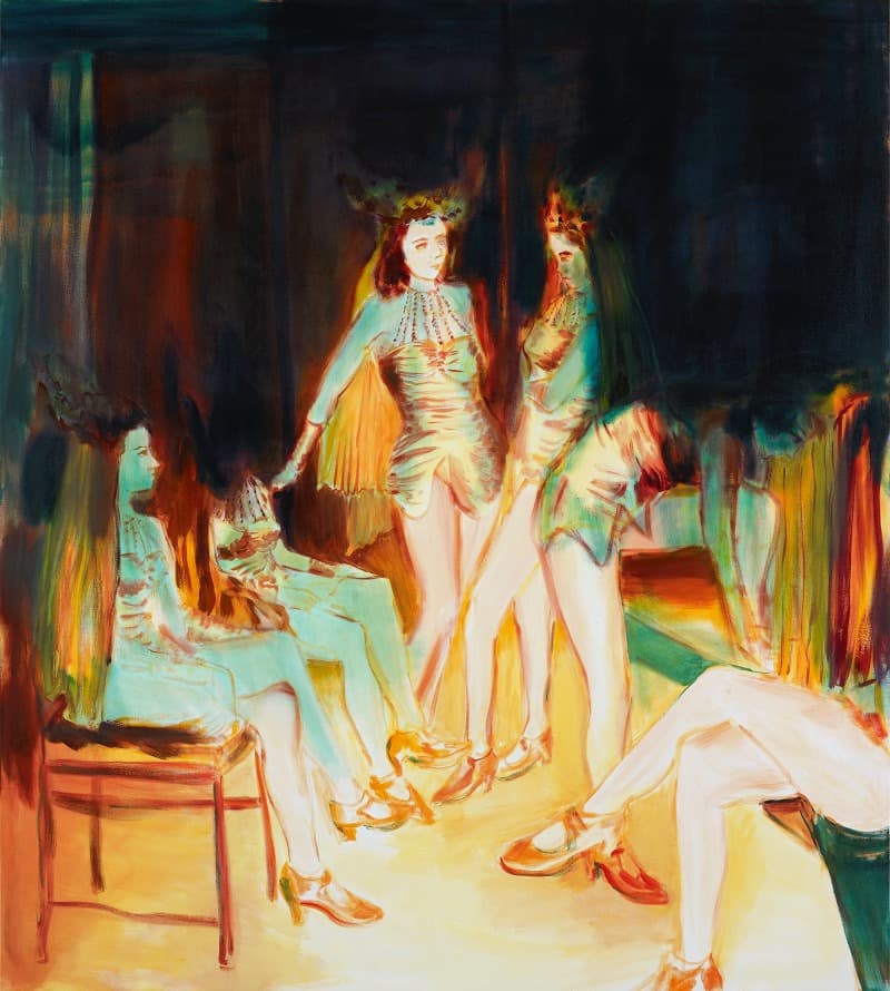 Dancers · Oil on canvas · 190x170cm · 2018