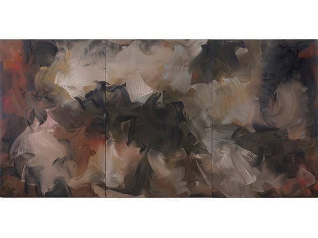 Fox · oil on canvas · 180x360cm(triptych) · 2018
