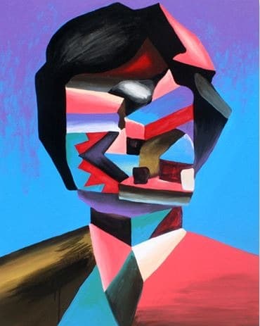 전국민의 정의실현의 결실을 가져온 헌법 재판관 · Acrylic on Canvas · 90.9x72.2cm · 2019
