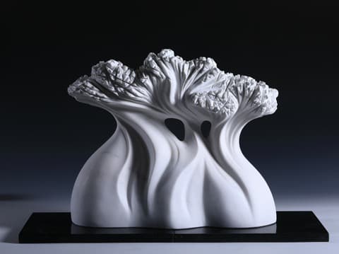 생명의 숲 01 · 대리석 · 407x160x400mm · 2019