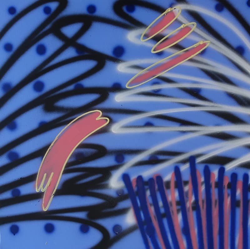 Untitled · Mixed media · 80x80cm · 2018 · Untitled · Mixed media