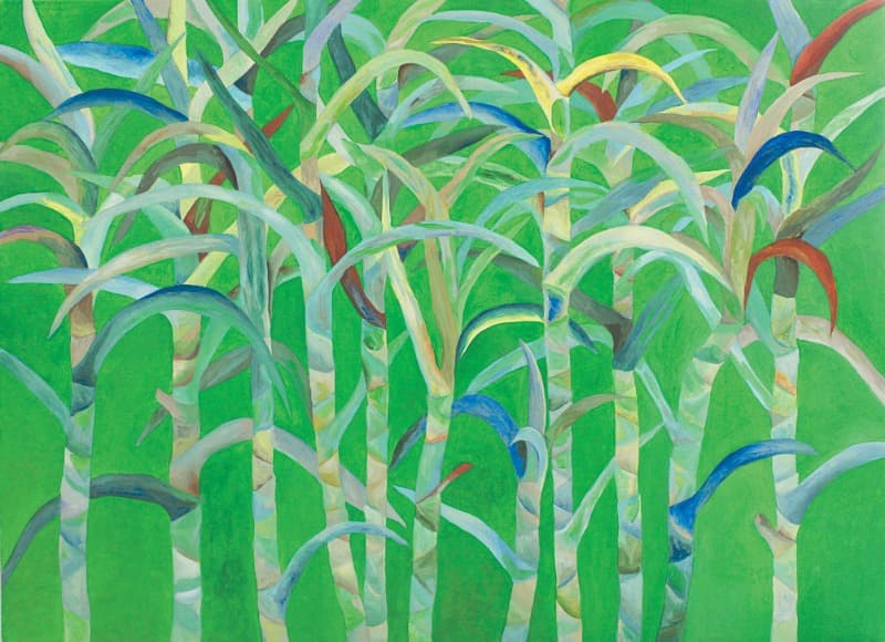 백두리  자바 · 종이 위에 아크릴 · 530x730 mm · 2016