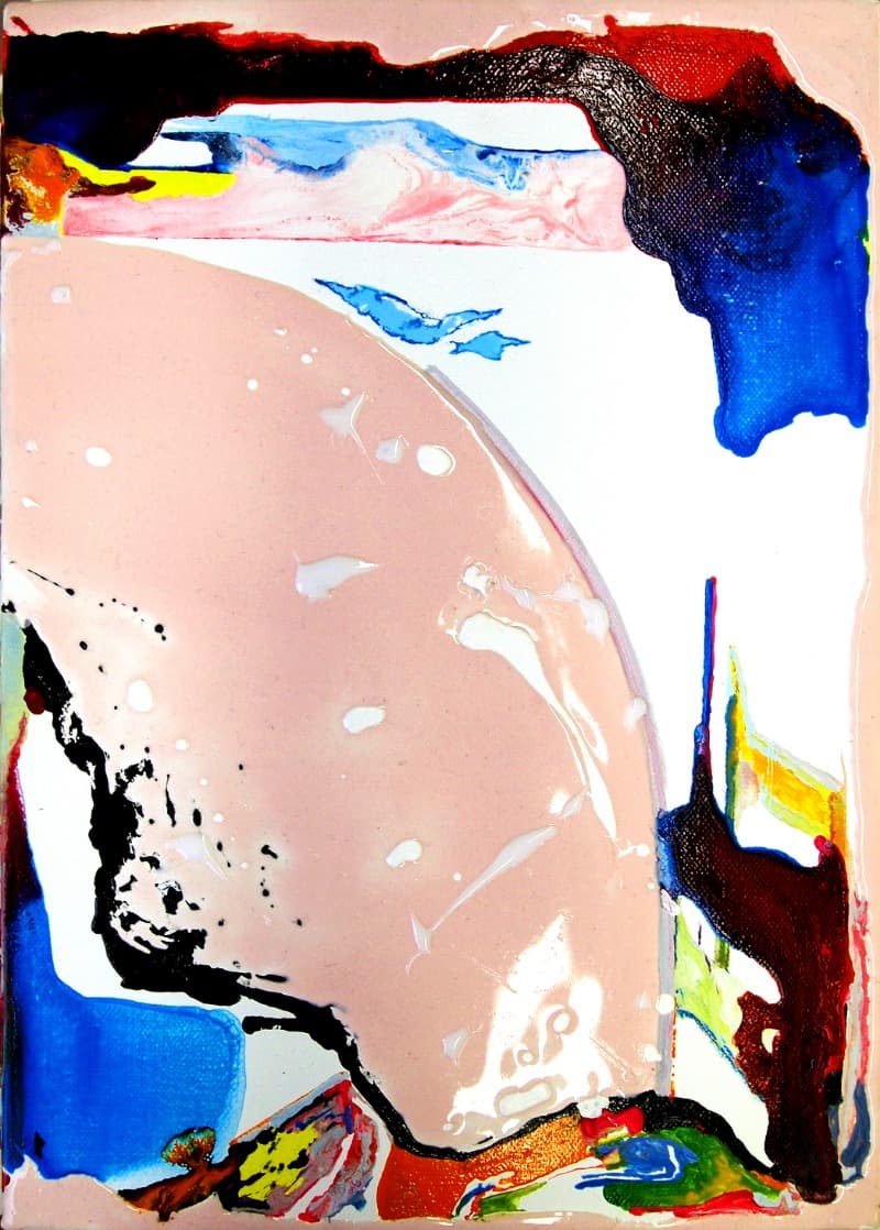 몸과마음(Body and Heart) · mixed media on cavas · 336x240 mm · 2016