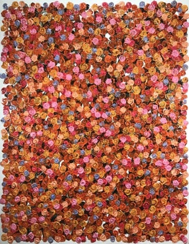 Rose Sessions II-024(fleurs dans la vie) · Oil on Canvas · 91.0x116.8cm · 2018 · Rose Sessions II-024(fleurs dans la vie) · Oil on Canvas